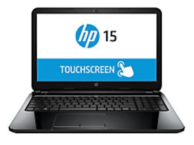 HP Laptop touchscreen lichtsturing